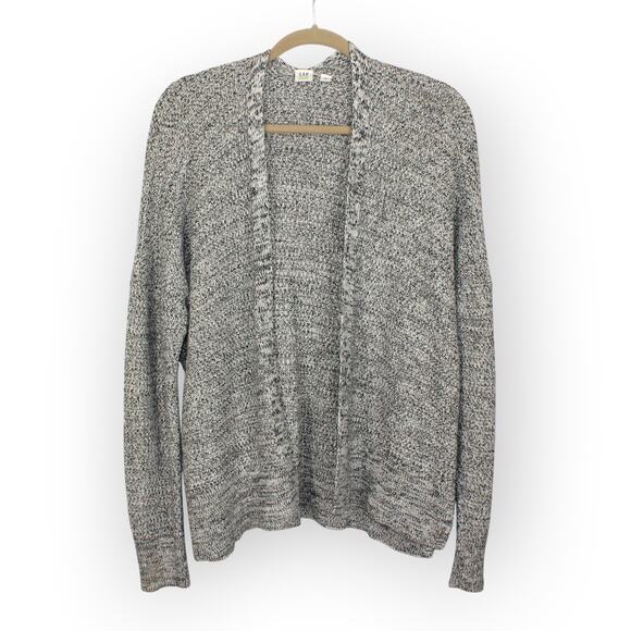 GAP KneeLength Sage Slub Dress CoverUp Medium • Marl Cardigan Large - Picture 4 of 15